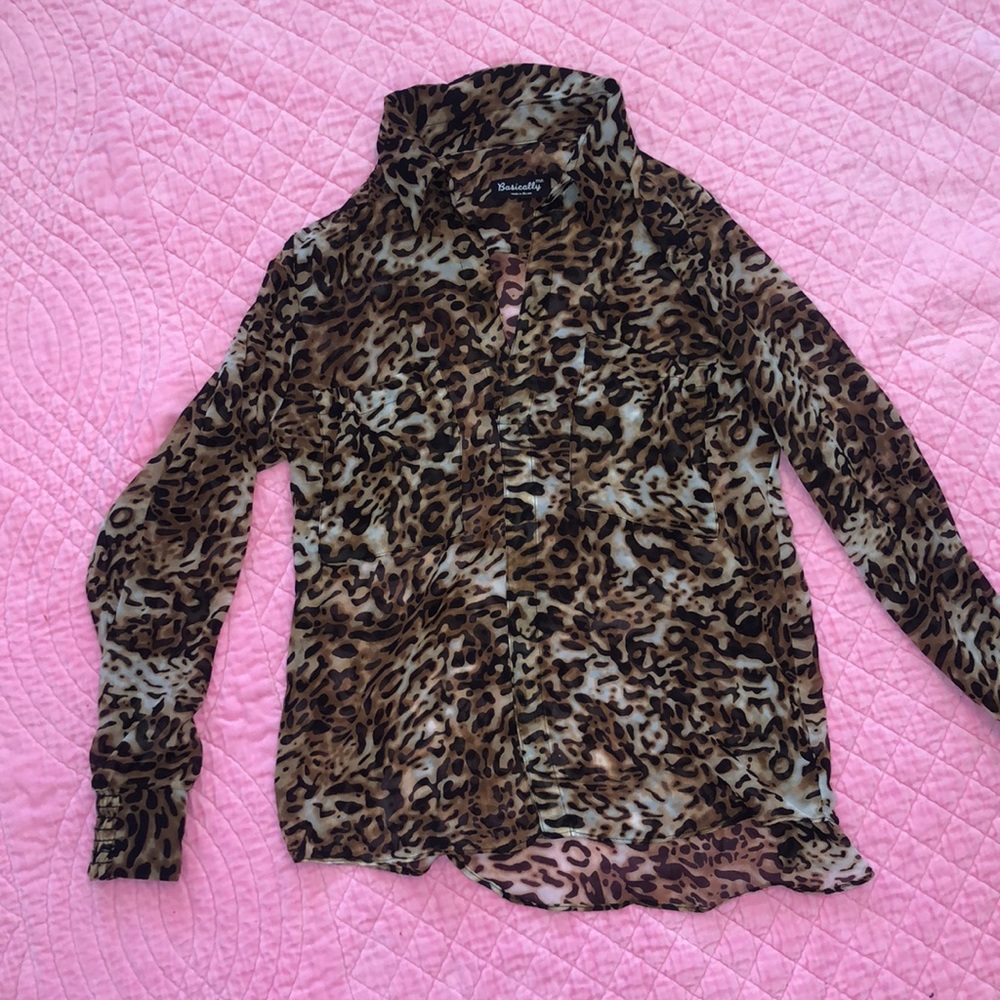 cheetah top